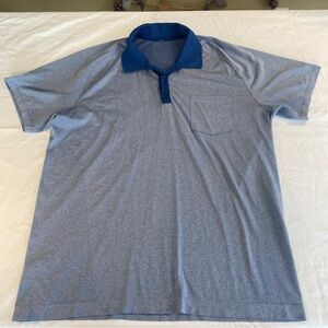 LULULEMON METAL VENT TECH GOLF POLO MENS SIZE XXL